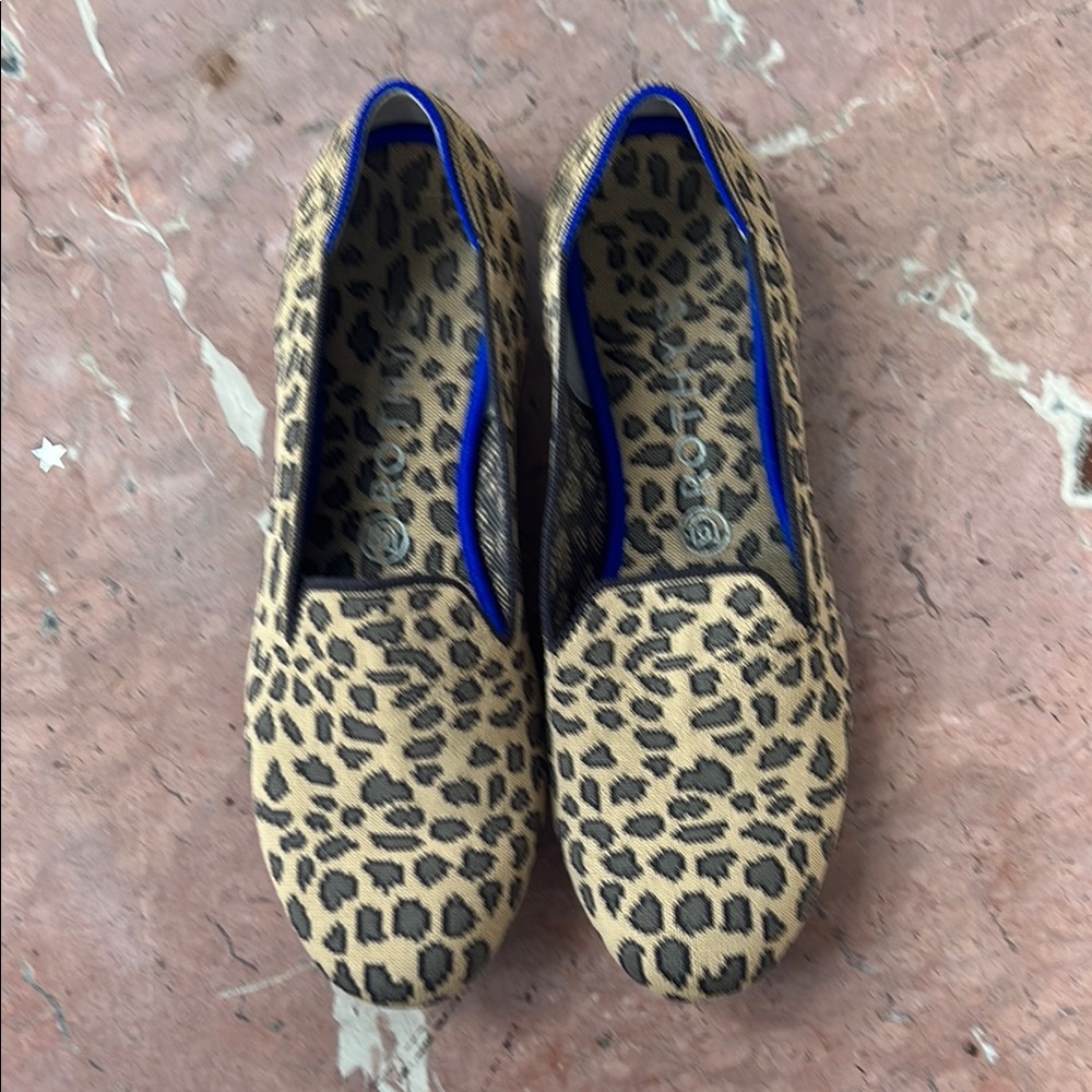 Stylish Leopard Print Women's Shoes